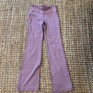 Athleta Girl Lavender Flared Yoga Pants Size Large (12)